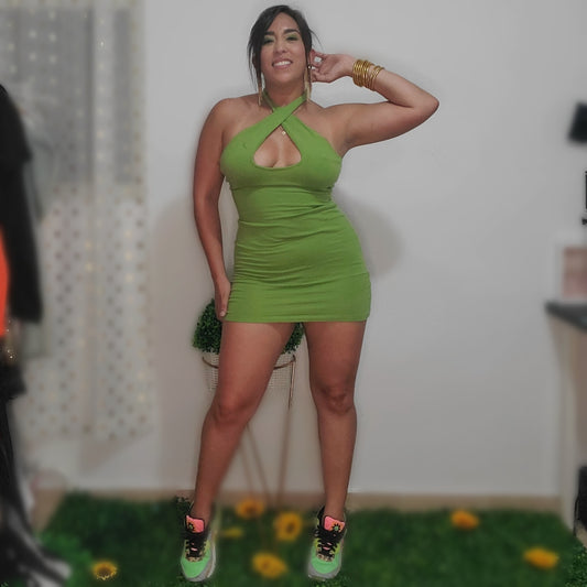 Avocado Sexy Dress